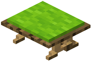 Oak Bench Lime Padded