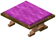 Jungle Bench Magenta Padded