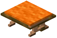 Jungle Bench Orange Padded