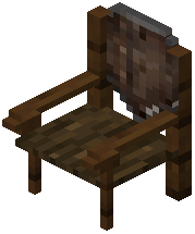 Dark Oak Shield Chair