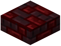 Mixed Nether Brick Slab