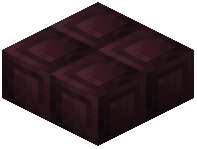 Nether Brick Tile Slab
