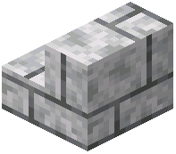 Polished Diorite Brick Stairs