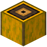 Stripped Black Yellow Log