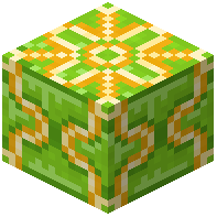 Chiseled Lime Glazed Terracotta
