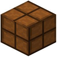 Orange Fabric Block