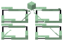 Chandelier katy green