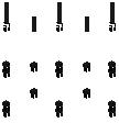 Big chandelier kiko black