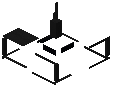 Chandelier kiko black