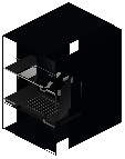 Coffee machine black