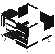 Drawers katy black