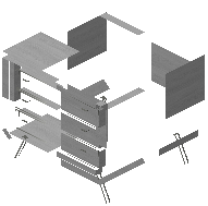 Drawers katy gray