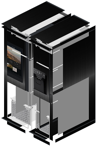 Fridge black