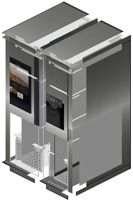 Fridge gray