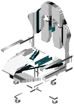 Game chair kiko white