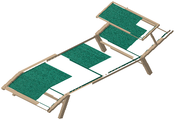Garden bed katy green
