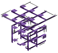 Garden table lili purple