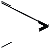 Led tube black angle top