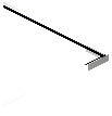 Led tube white angle top