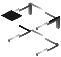 Modular table katy black