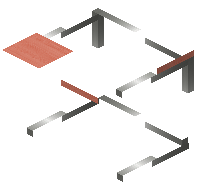 Modular table katy red
