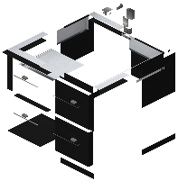 Sink lili black
