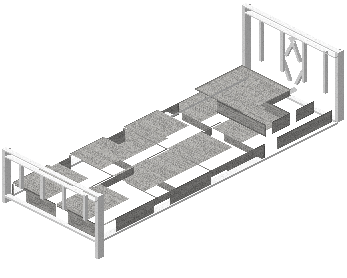 Small bed kiko gray
