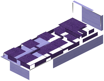 Small bed lili purple