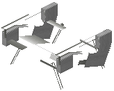 Small table katy gray