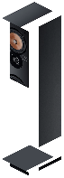 Big speaker black