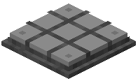 Reinforced Flat Gray Lamp