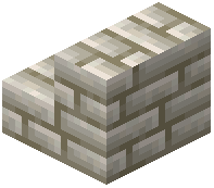 White Brick Stairs