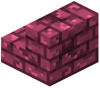 Cracked Cherry Brick Stairs