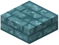 Cracked Cyan Brick Slab