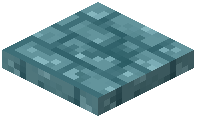 Cracked Cyan Brick Trapdoor