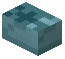 Cracked Cyan Large Tile Pressure Button