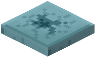 Cracked Cyan Large Tile Trapdoor