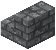 Cracked Gray Brick Stairs