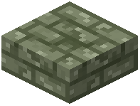 Cracked Green Brick Slab