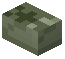 Cracked Green Large Tile Button