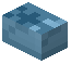 Cracked Light Blue Large Tile Button