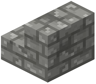 Cracked Light Gray Brick Stairs
