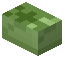 Cracked Lime Large Tile Button