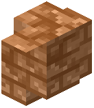 Cracked Orange Brick Wall