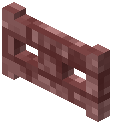 Cracked Red Brick Fence Gate