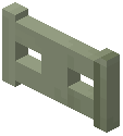 Green Large Tile Fence Gate