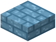 Light Blue Brick Slab