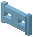 Light Blue Large Tile Fence Gate