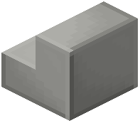 Light Gray Large Tile Stairs