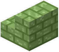 Lime Brick Stairs